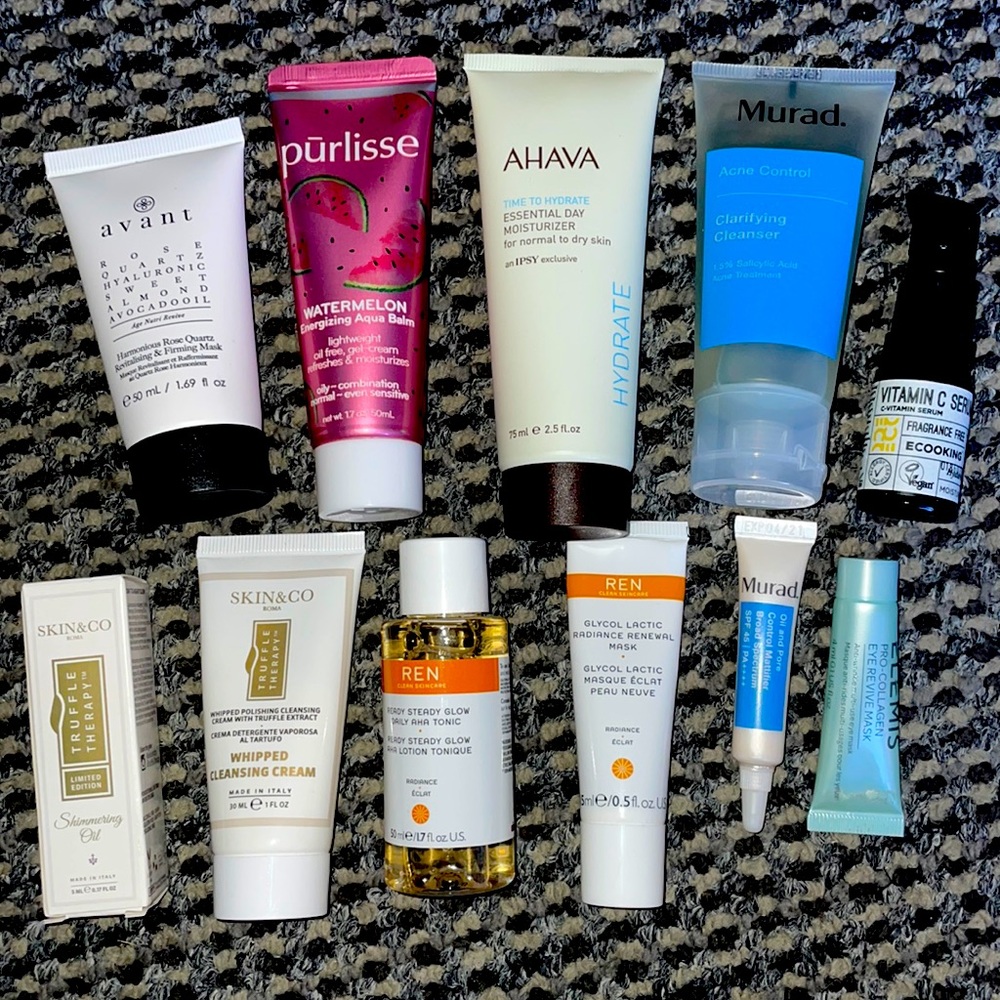 Prestige brands skincare bundle! Brand new Purlisse, Murad, Elemis, Ren, Ahava!
